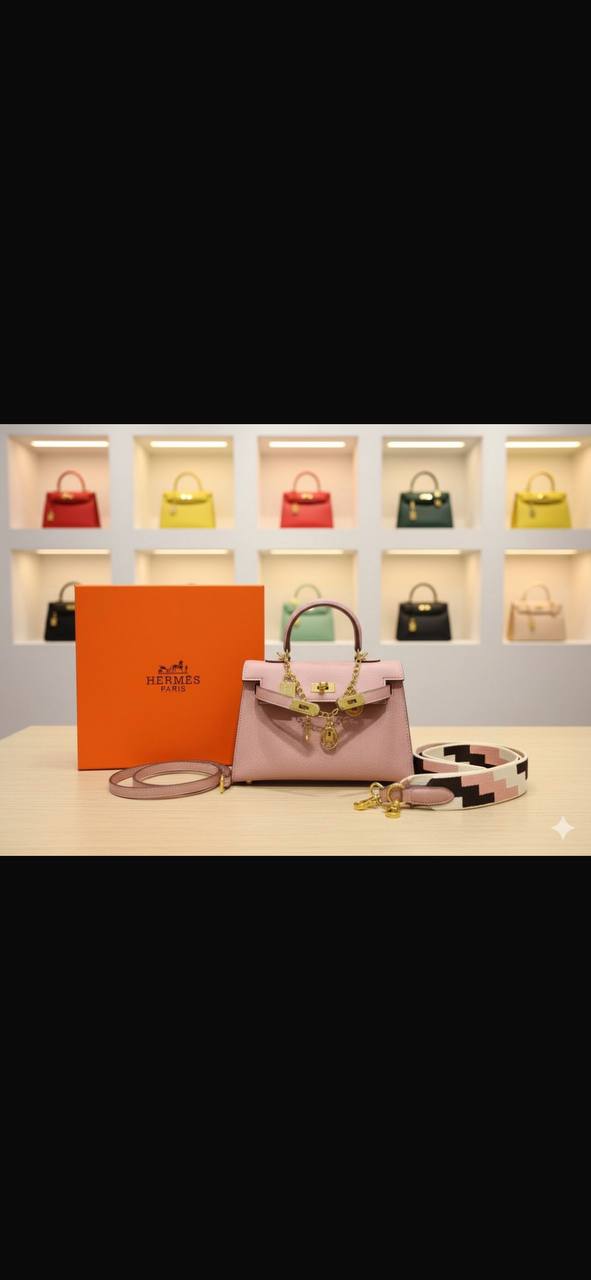 💖 Sac Hermès Kelly Mini (Kelly 20) - Cuir - Image 10