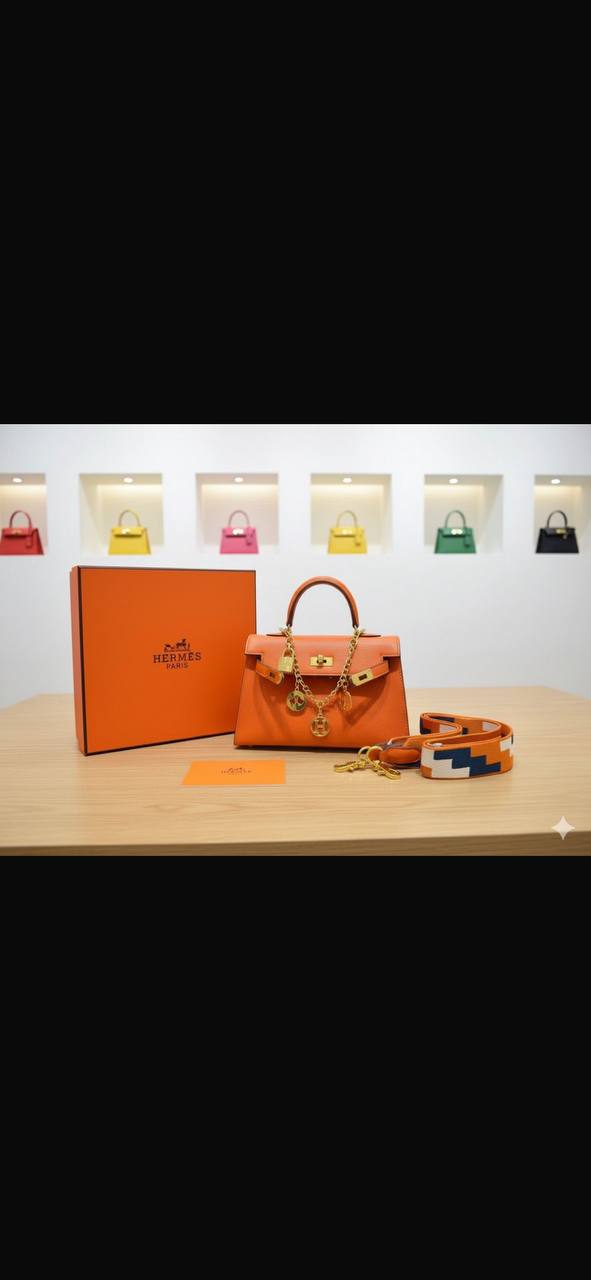 💖 Sac Hermès Kelly Mini (Kelly 20) - Cuir - Image 8