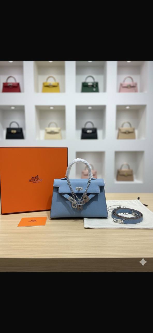 💖 Sac Hermès Kelly Mini (Kelly 20) - Cuir - Image 9